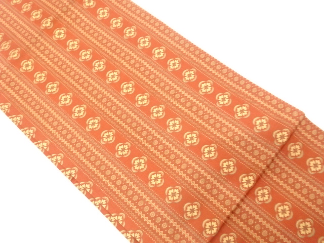 JAPANESE NAGOYA OBI / WOVEN FLOWER